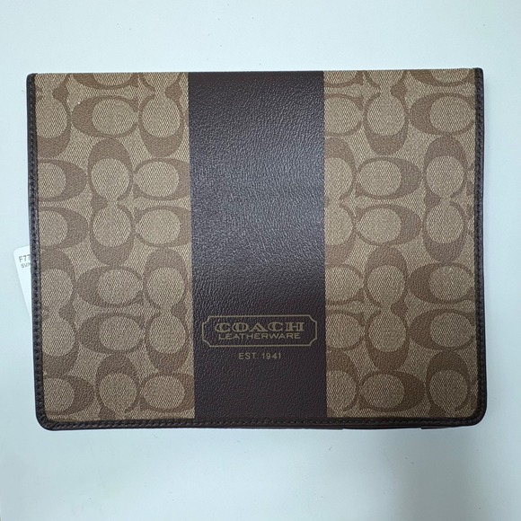 Coach Other - Coach Brown Tablet Case